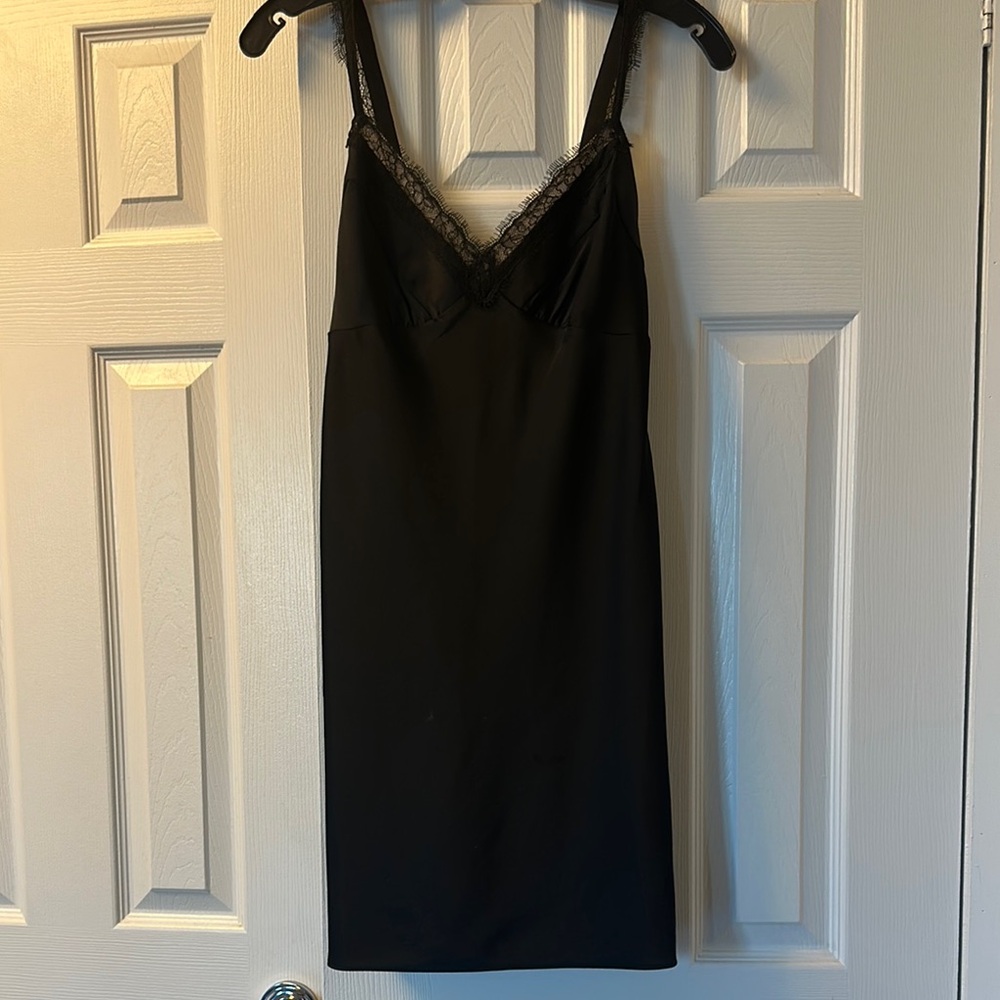 Diane Von Furstenberg Black Margarit Dress